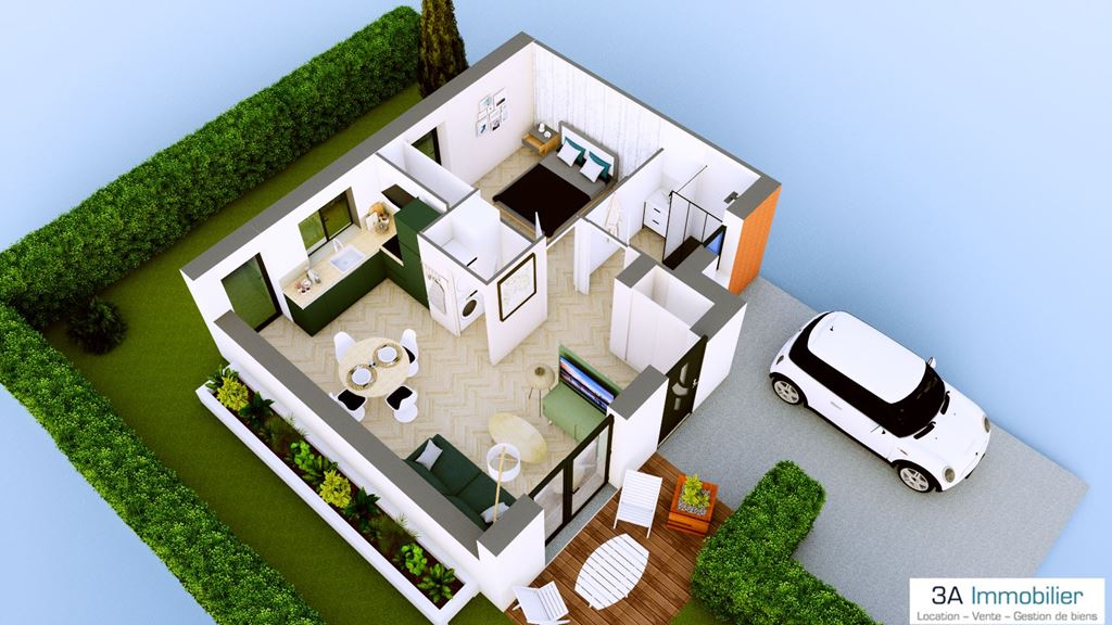 Maison de plain pied BELLENGREVILLE (14370) 3A Immobilier