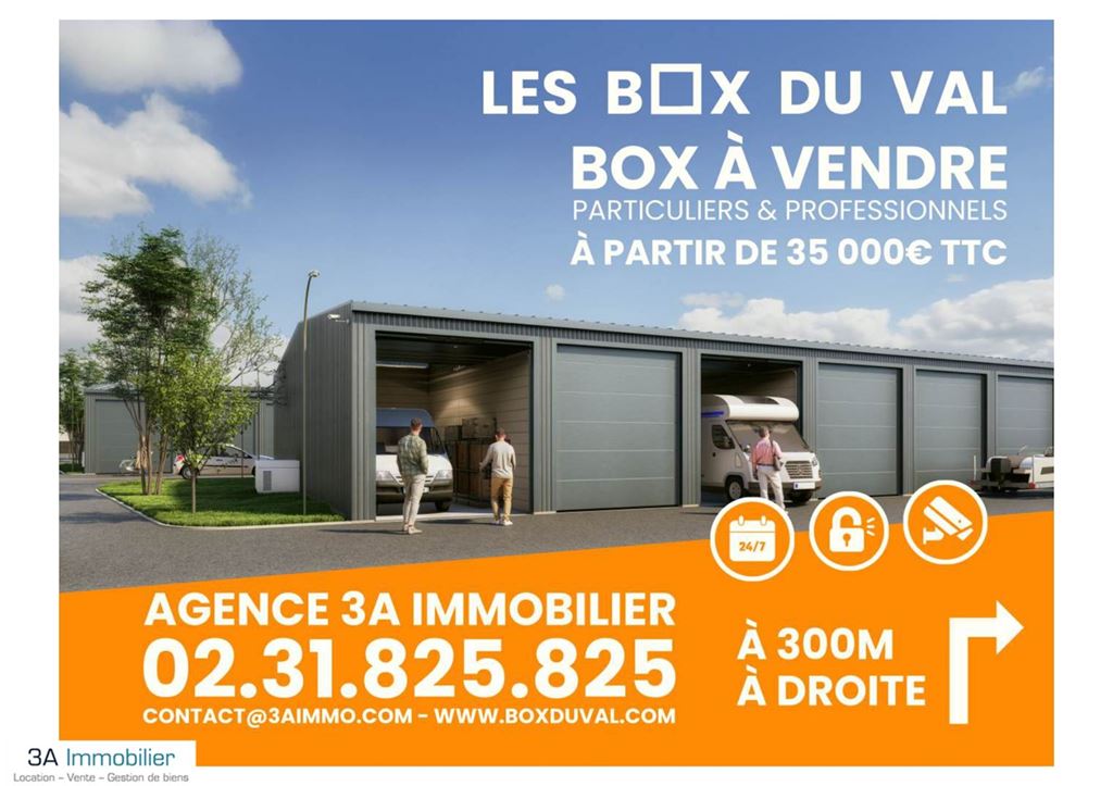 Garage MOULT (14370) 3A Immobilier